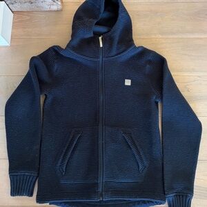 Bench Dark Blue Kids Hoodie Jacket